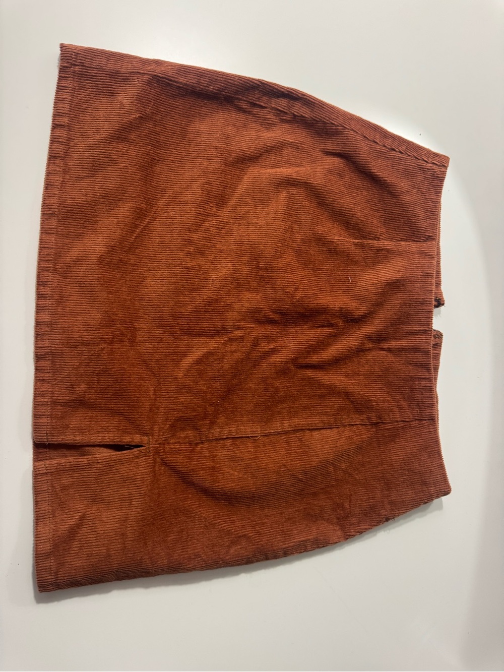 Aeropostale Rust Brown Corduroy Skirt